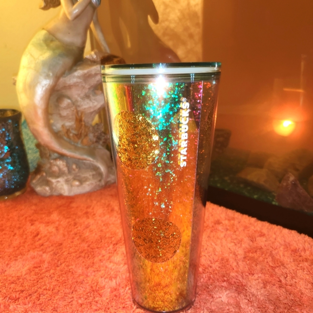 Starbucks Metallic Gold 24 oz Cup